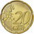 Luxembourg, 20 Euro Cent, 2006, Vantaa, Nordic gold, MS(63)