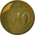 Monaco, 10 Euro Cent, Fantasy Euro, 2004, Nordic gold, MS(63)