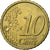 Luxembourg, 10 Euro Cent, 2005, Vantaa, Nordic gold, MS(63)
