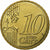 Luxembourg, 10 Euro Cent, 2007, Paris, Nordic gold, MS(63)