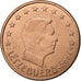 Luxembourg, 5 Euro Cent, 2008, Paris, Copper Plated Steel, MS(63)