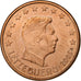 Luxembourg, 5 Euro Cent, 2005, Vantaa, Copper Plated Steel, MS(63)