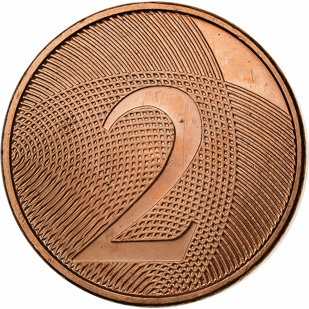 Monaco, 2 Euro Cent, Fantasy Euro, 2004, Acciaio placcato rame, SPL