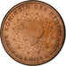 Paesi Bassi, 2 Euro Cent, 1999, Utrecht, Acciaio placcato rame, SPL