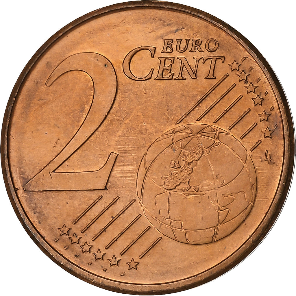 Paesi Bassi, 2 Euro Cent, 1999, Utrecht, Acciaio placcato rame, SPL