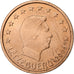 Luxembourg, 2 Euro Cent, 2008, Paris, Copper Plated Steel, MS(63)