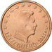 Luxembourg, 2 Euro Cent, 2005, Vantaa, Copper Plated Steel, MS(63)