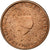 Paesi Bassi, Euro Cent, 2001, Utrecht, Acciaio placcato rame, SPL