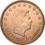 Luxemburgo, Euro Cent, 2006, Vantaa, Aço Cromado a Cobre, MS(63)