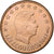 Luxemburgo, Euro Cent, 2007, Paris, Aço Cromado a Cobre, MS(63)