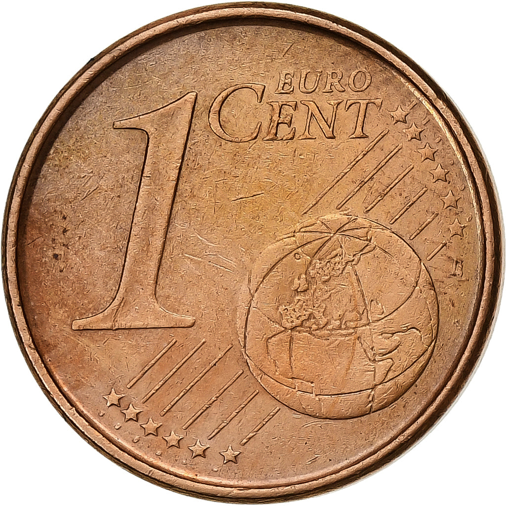 Espagne, Euro Cent, 2002, Madrid, Cuivre plaqué acier, SPL