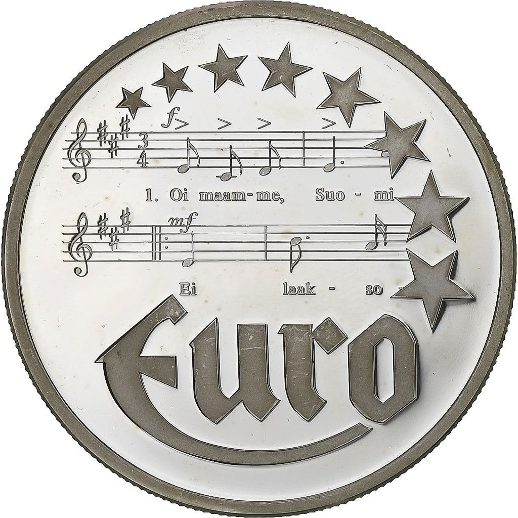 Finland, 10 Euro, Fantasy Euro, 1997, Silver, MS(63)