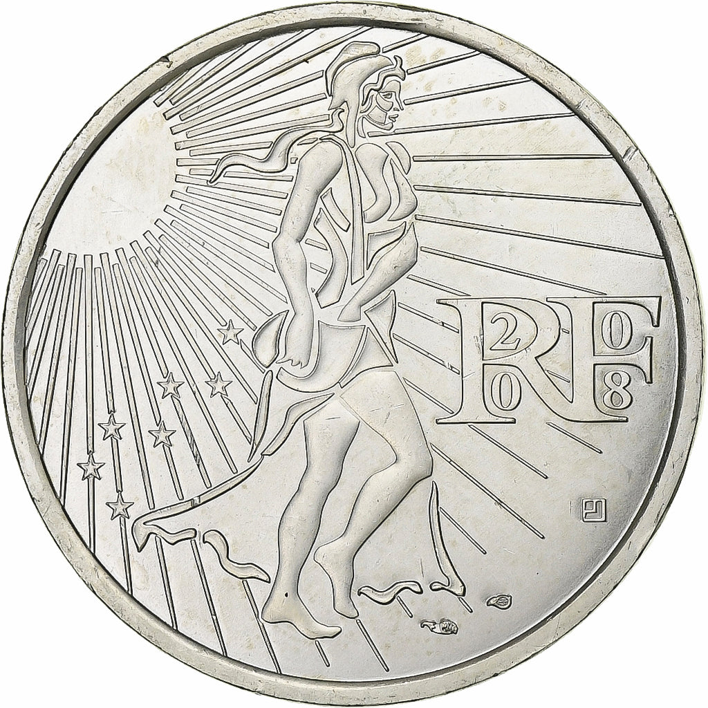 Frankreich, 15 Euro, 2008, UNZ, Silber, Gadoury:2, KM:1535