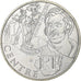 Francja, 10 Euro, Centre, 2012, Paris, Srebro, MS(63), Gadoury:EU514, KM:1868