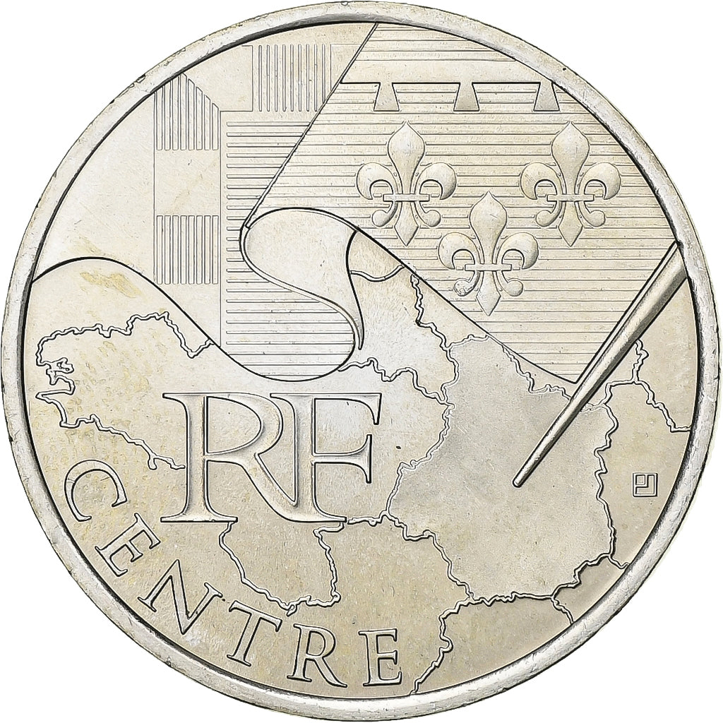 Francia, 10 Euro, Centre, 2010, Paris, Plata, SC, KM:1650