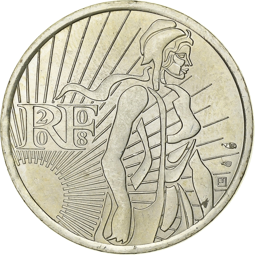 Frankreich, 5 Euro, Semeuse, 2008, Silber, UNZ, Gadoury:EU287, KM:1534