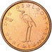 Slovenië, Euro Cent, 2007, Vantaa, Copper Plated Steel, UNC-