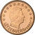 Luxemburgo, Euro Cent, 2002, Utrecht, Aço Cromado a Cobre, MS(63)