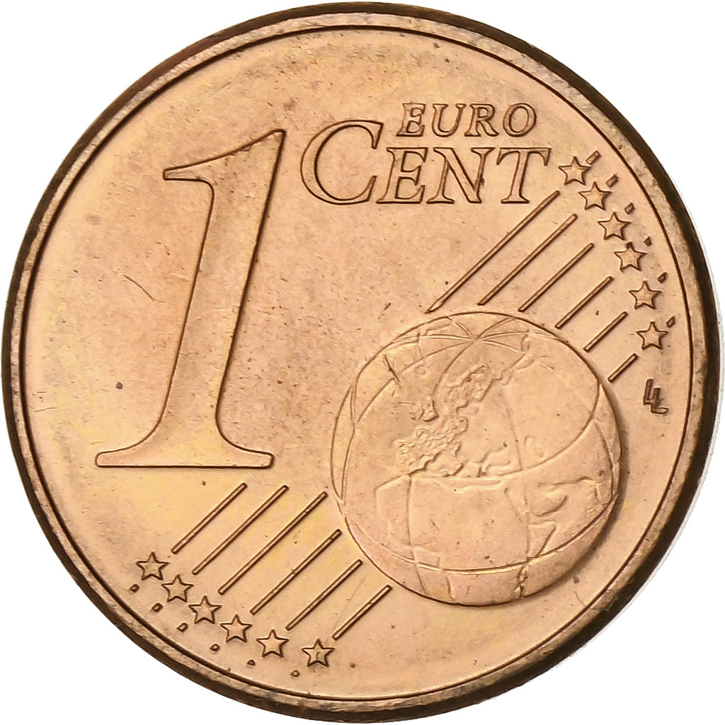Luxemburgo, Euro Cent, 2002, Utrecht, Aço Cromado a Cobre, MS(63)
