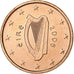 Ireland, Euro Cent, 2006, Dublin, Copper Plated Steel, MS(63)