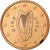 Ireland, Euro Cent, 2004, Dublin, Copper Plated Steel, AU(50-53)