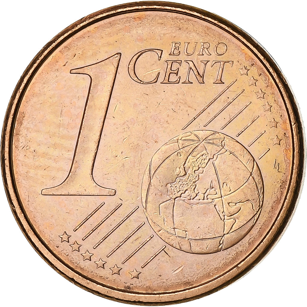 Spagna, Euro Cent, 2003, Madrid, Acciaio placcato rame, SPL
