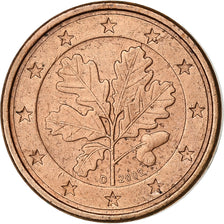 Alemania, Euro Cent, 2002, Munich, Cobre chapado en acero, EBC