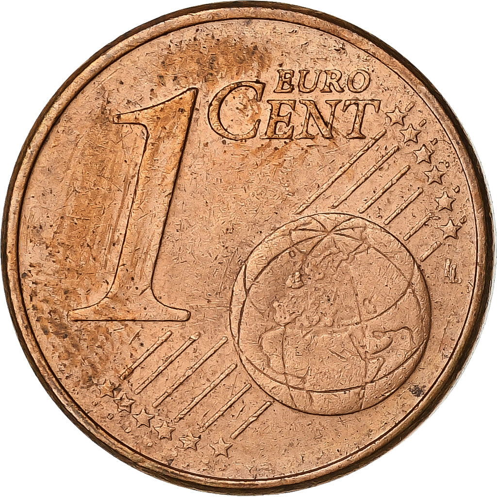 Alemania, Euro Cent, 2002, Munich, Cobre chapado en acero, EBC
