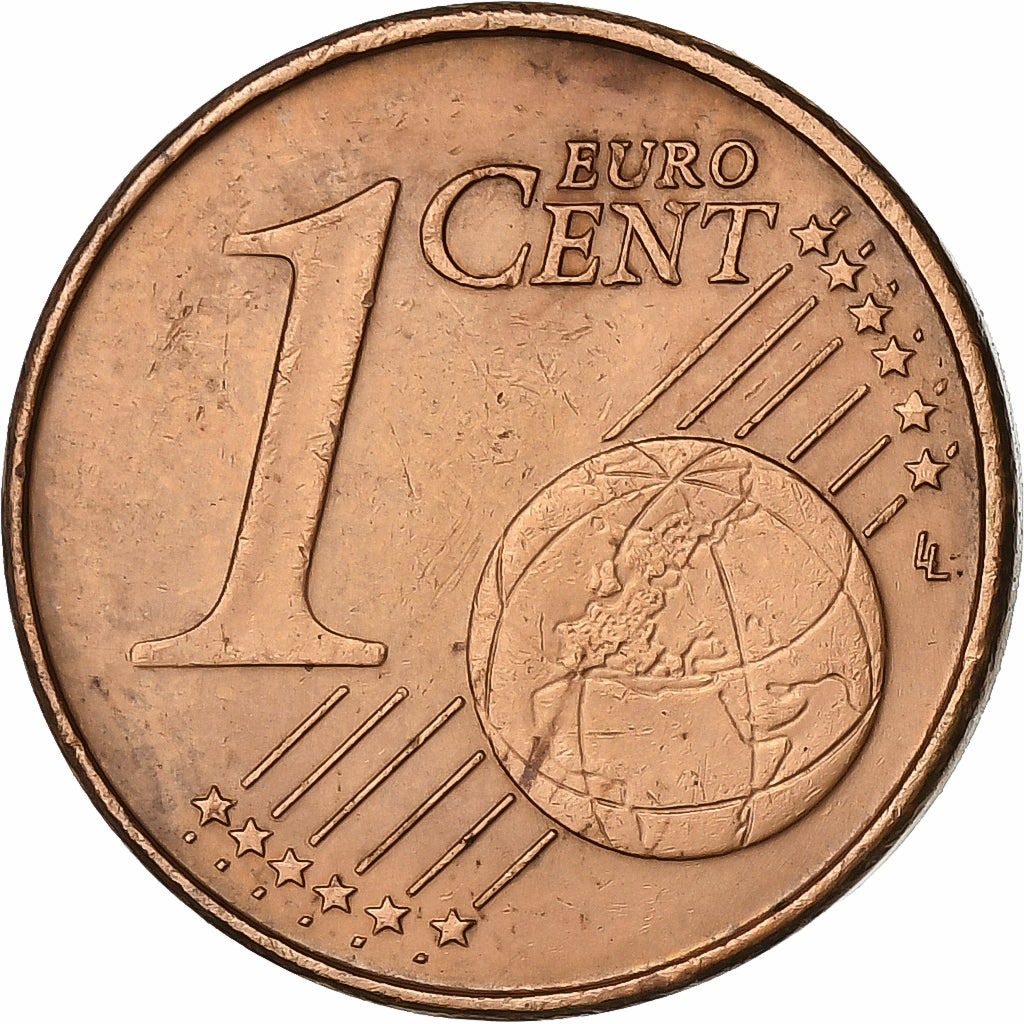 Portugal, Euro Cent, 2002, Lisbon, Cobre chapado en acero, SC