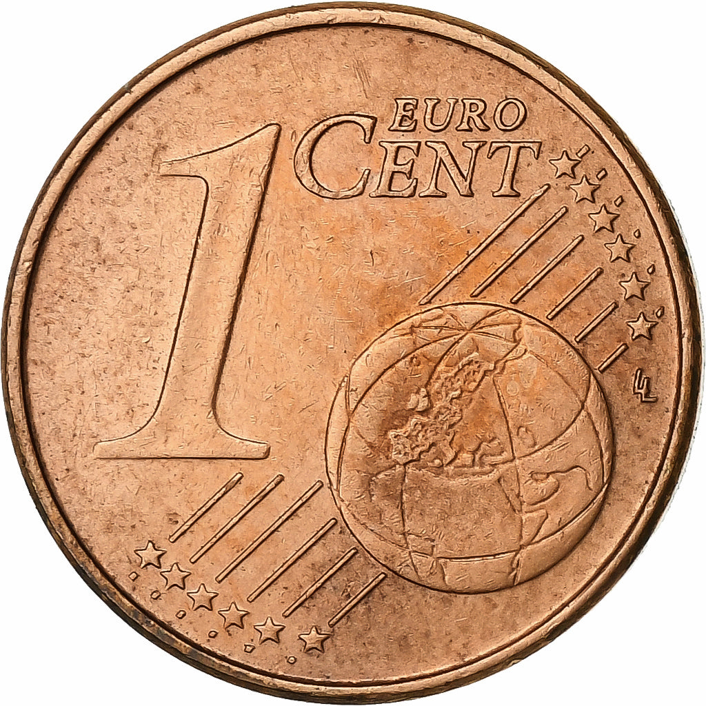 Portugal, Euro Cent, 2004, Lisbon, Cobre chapado en acero, SC