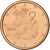 Finlandia, Euro Cent, 2004, Vantaa, Acciaio placcato rame, SPL