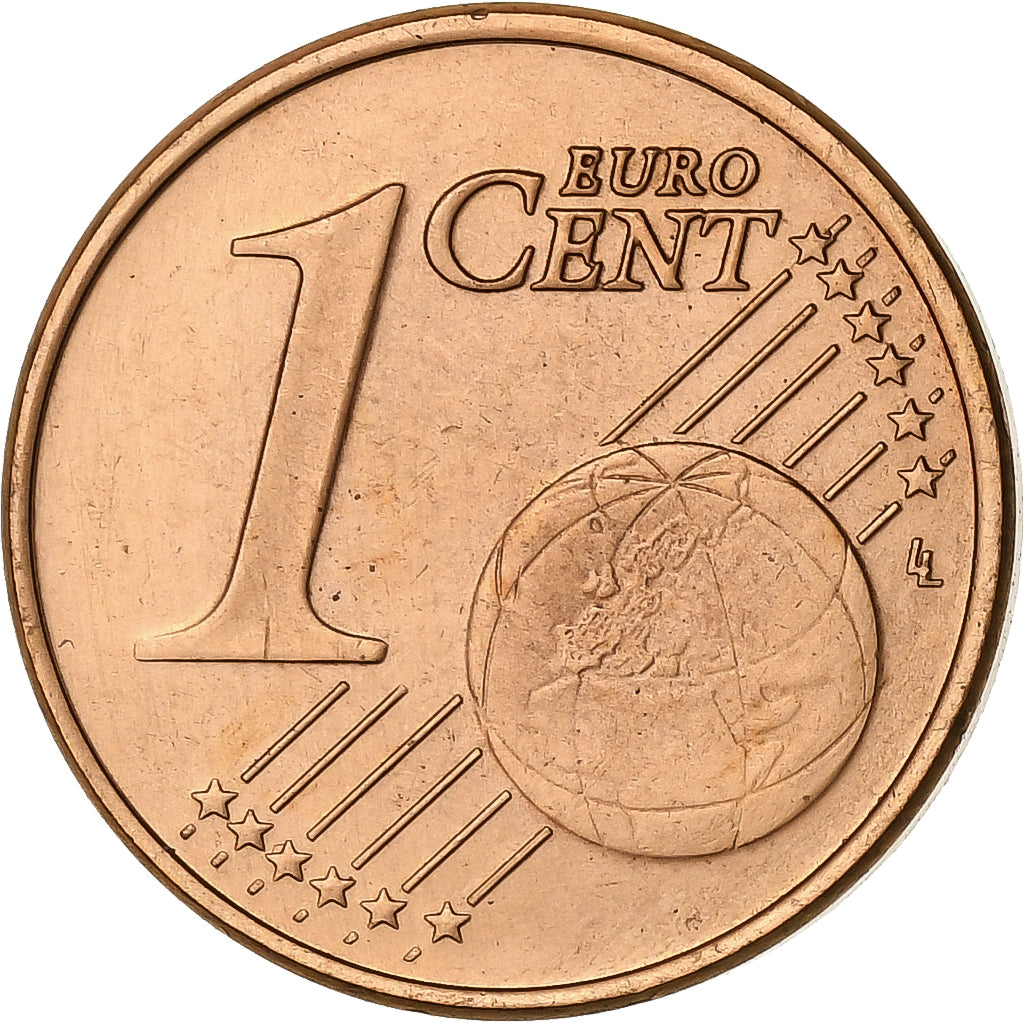 Finland, Euro Cent, 2004, Vantaa, Copper Plated Steel, MS(63)