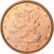 Finlandia, Euro Cent, 2008, Vantaa, Acciaio placcato rame, SPL