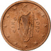 Ierland, 2 Euro Cent, 2003, Copper Plated Steel, PR