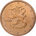 Finlandia, 2 Euro Cent, 1999, Vantaa, Acciaio placcato rame, BB+