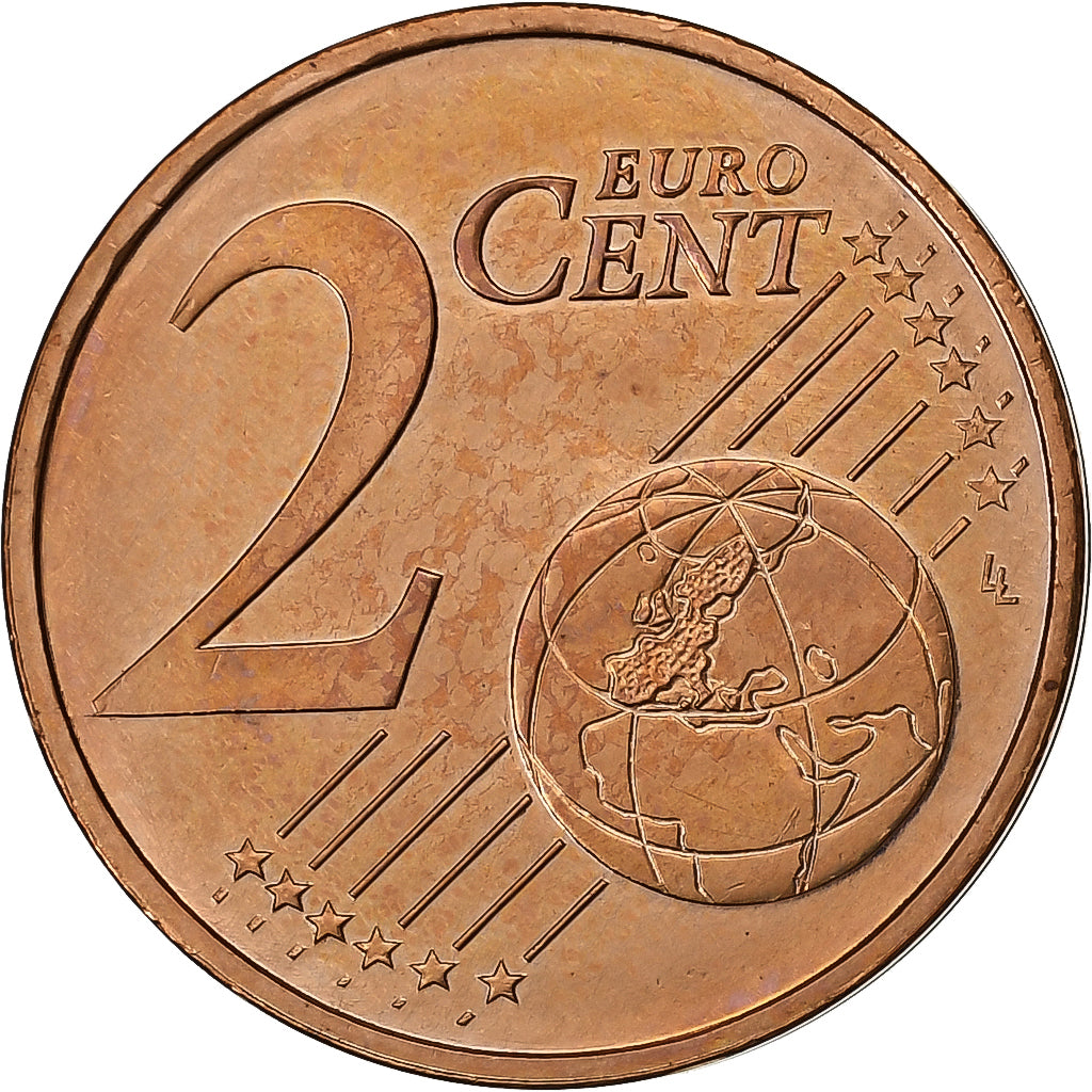 Finlandia, 2 Euro Cent, 1999, Vantaa, Acciaio placcato rame, BB+