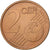 Allemagne, 2 Euro Cent, 2002, Karlsruhe, Cuivre plaqué acier, SPL