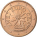 Österreich, 2 Euro Cent, 2008, Vienna, Copper Plated Steel, UNZ