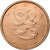 Finlandia, 2 Euro Cent, 2008, Vantaa, Acciaio placcato rame, SPL