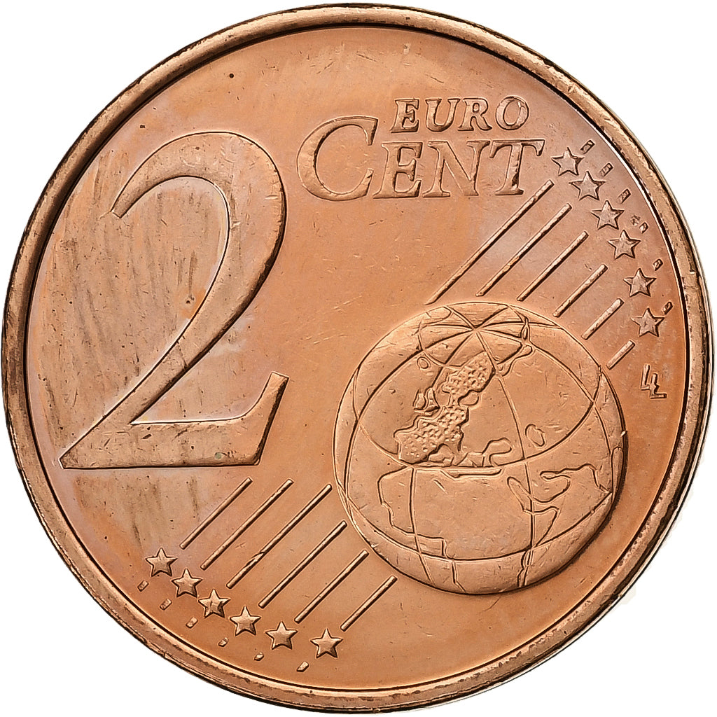 Finnland, 2 Euro Cent, 2008, Vantaa, Copper Plated Steel, VZ+