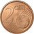Italien, 2 Euro Cent, 2007, Rome, Copper Plated Steel, UNZ