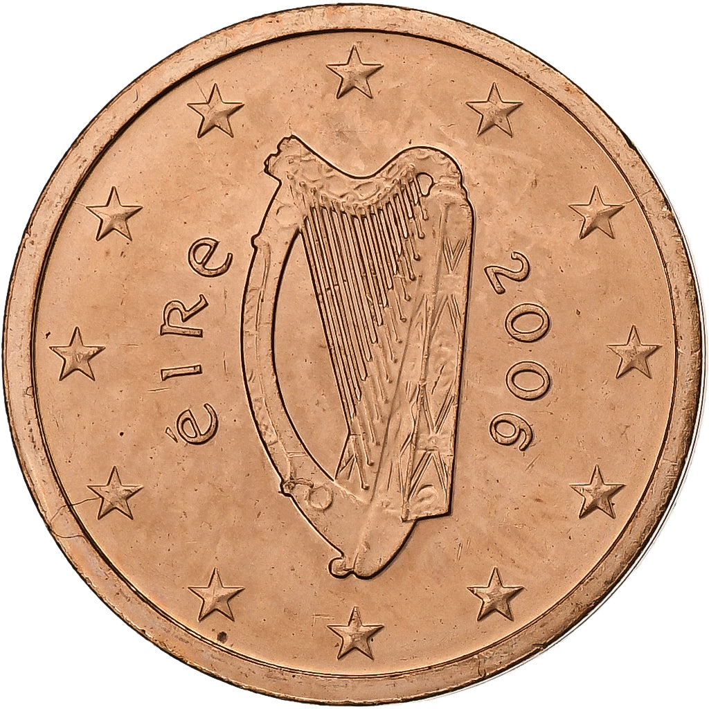 Ireland, 2 Euro Cent, 2006, Copper Plated Steel, VZ