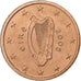 Ireland, 2 Euro Cent, 2006, Copper Plated Steel, VZ