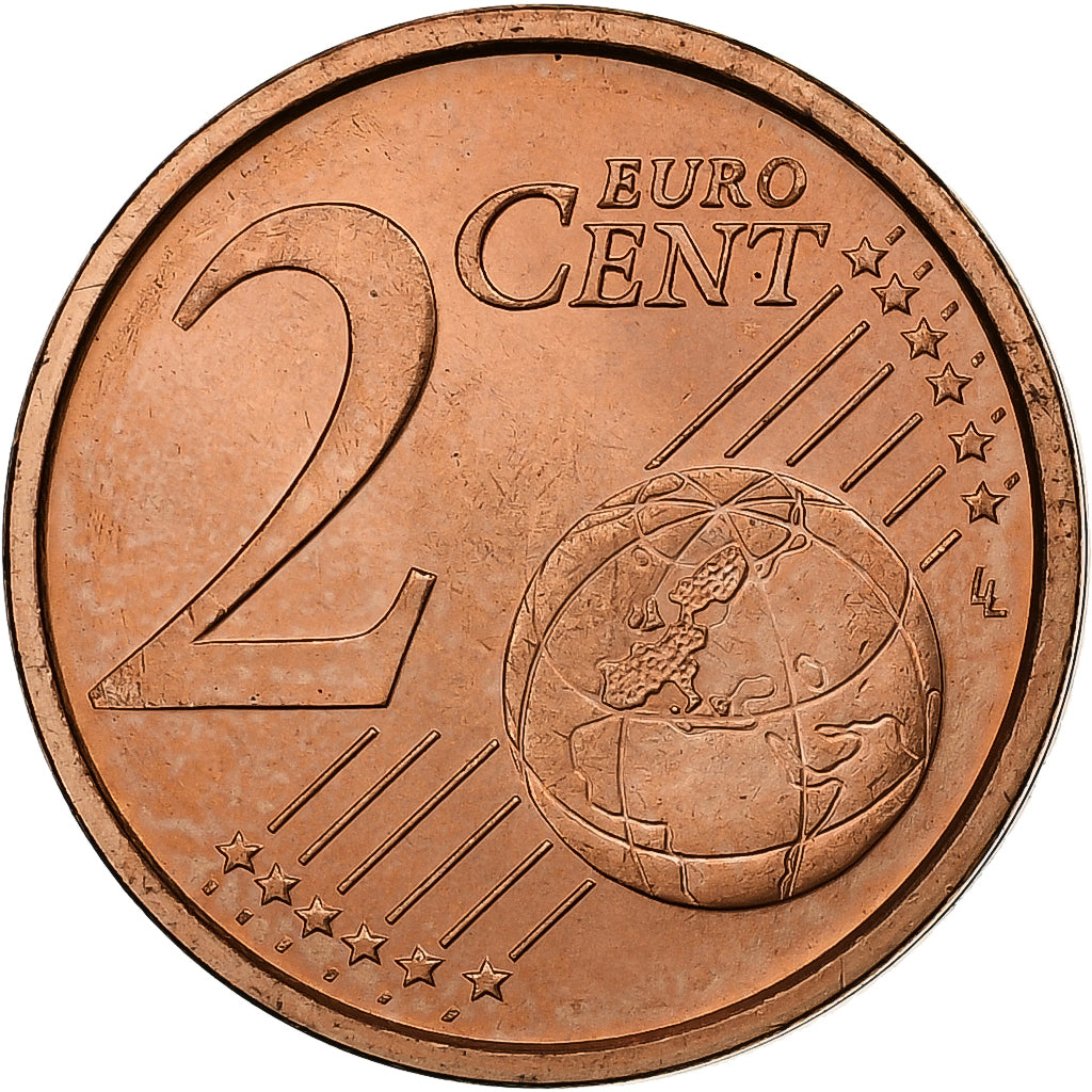 San Marino, 2 Euro Cent, 2006, Rome, Copper Plated Steel, MS(60-62)