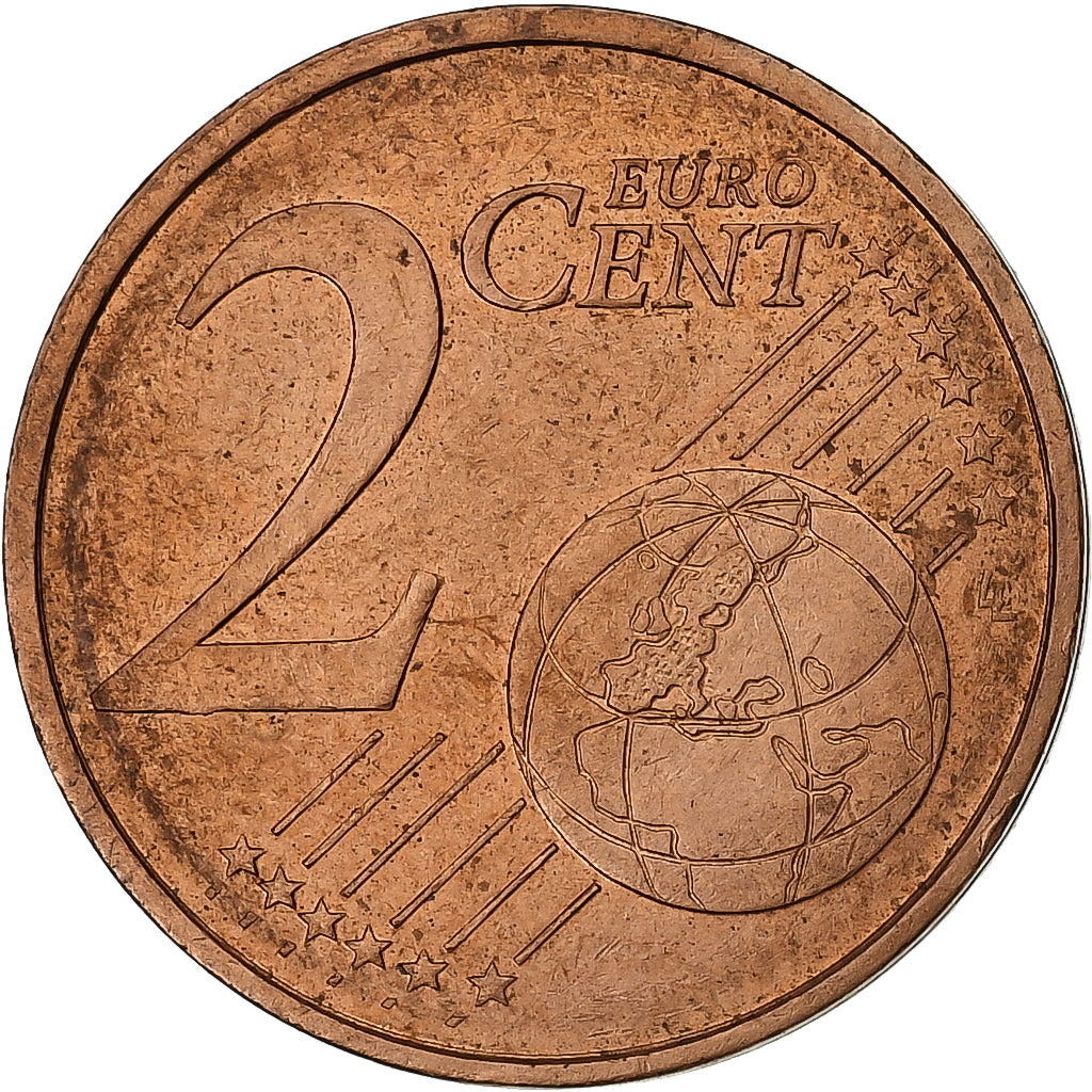 Francia, 2 Euro Cent, 2000, Paris, Cobre chapado en acero, EBC