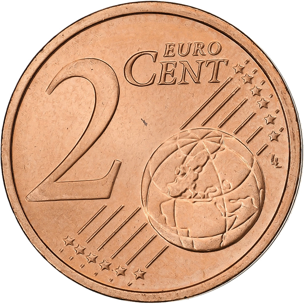 Ierland, 2 Euro Cent, 2004, Dublin, Copper Plated Steel, PR+