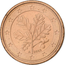 Niemcy, 2 Euro Cent, 2002, Berlin, Miedź platerowana stalą, MS(60-62)
