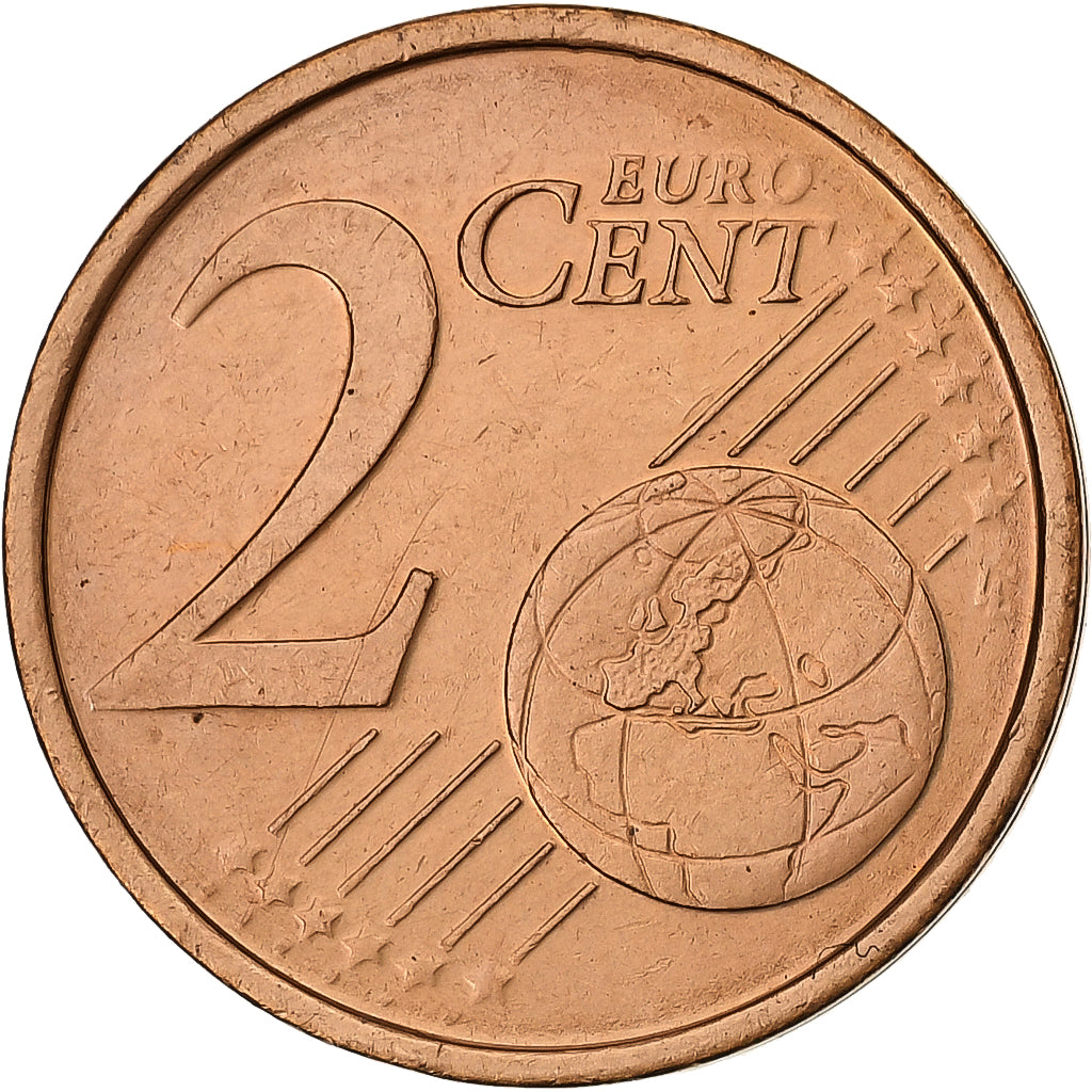 Duitsland, 2 Euro Cent, 2002, Berlin, Copper Plated Steel, PR+