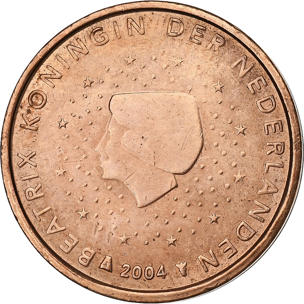 Paesi Bassi, 2 Euro Cent, 2004, Utrecht, Acciaio placcato rame, SPL