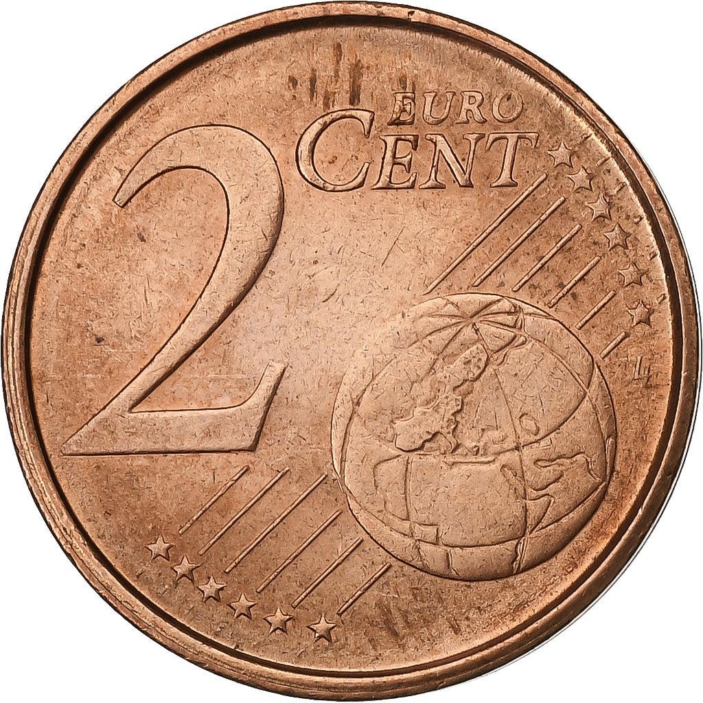 Paesi Bassi, 2 Euro Cent, 2004, Utrecht, Acciaio placcato rame, SPL